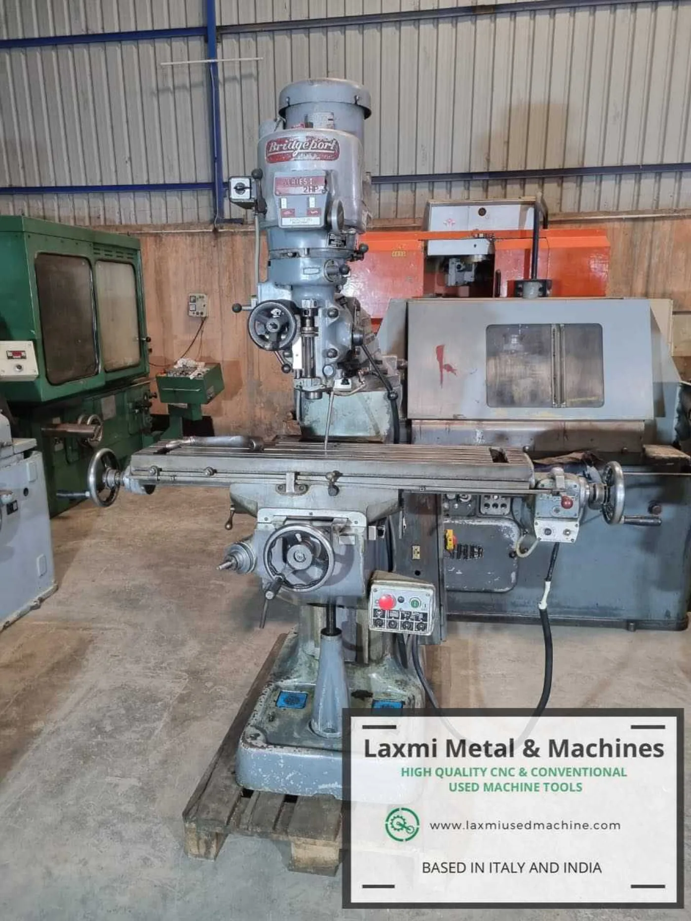 MNTR MILLING MACHINE, BRIDGEPORT - TEXTRON - Laxmi Metal & Machines, Rohtak - 1