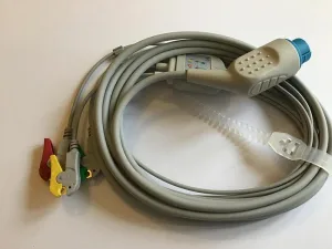GE 3 lead ecg