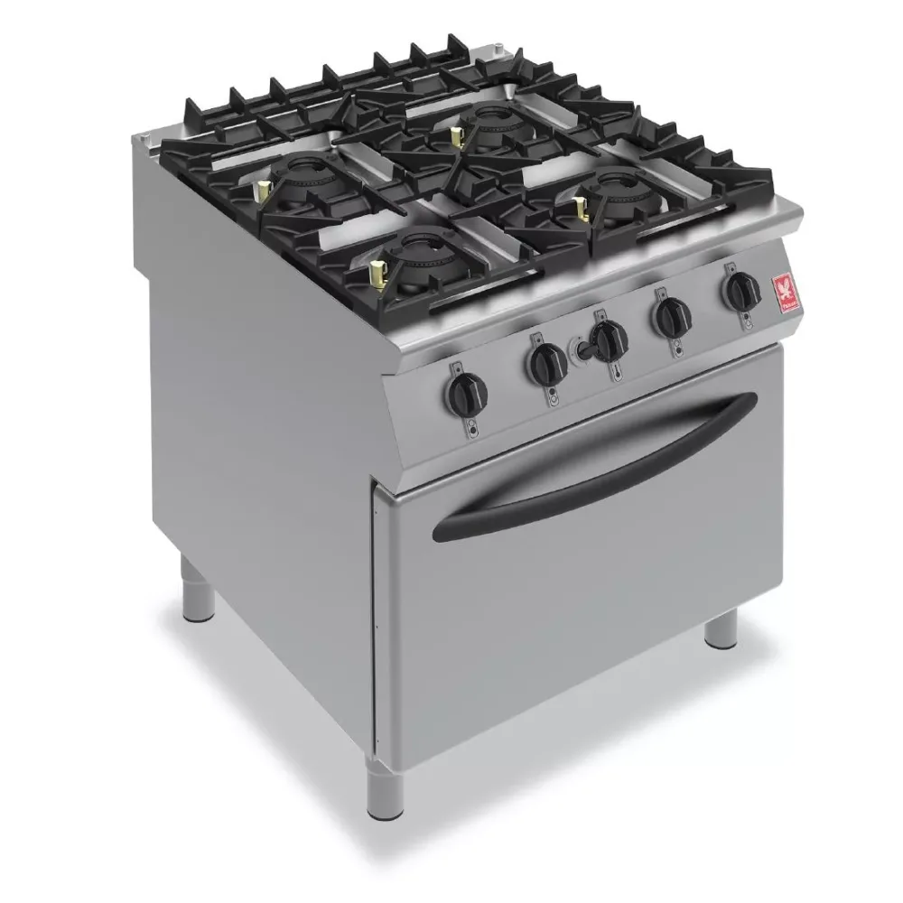 Falcon F900 Four Burner Oven Range on Legs Propane Gas G9184 - islandcatering