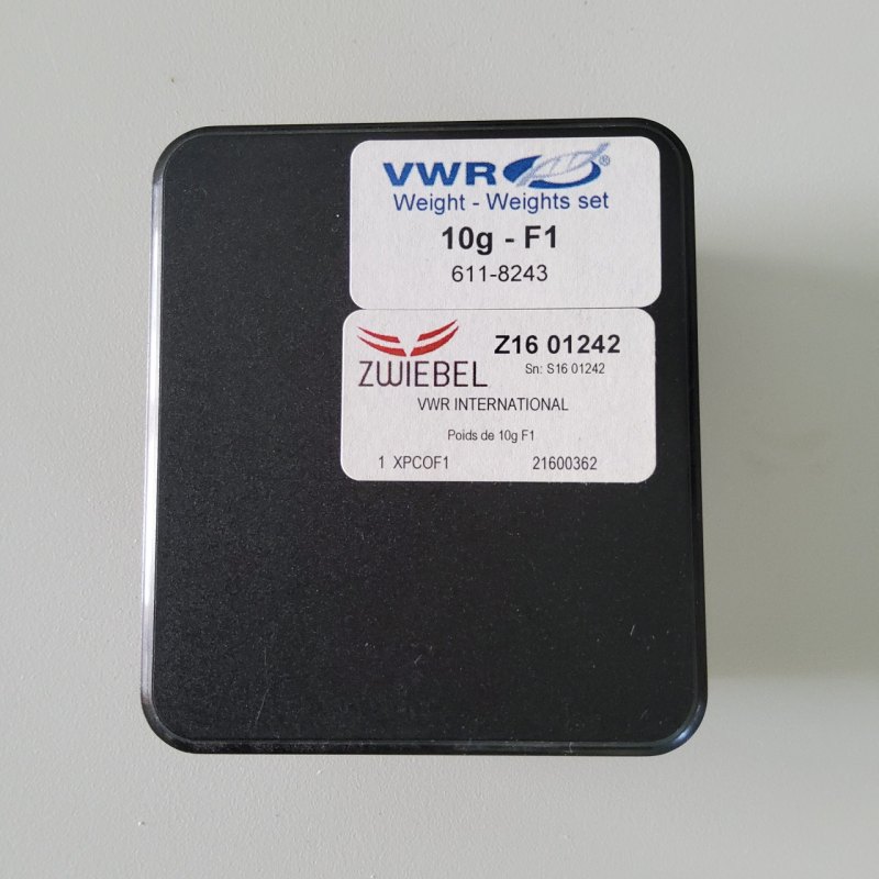 VWR International 10g - F1 (611-8243)