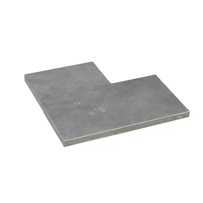 Blue Stone strook gezoet 15 cm breed hoekstuk 50/15x3 cm.
