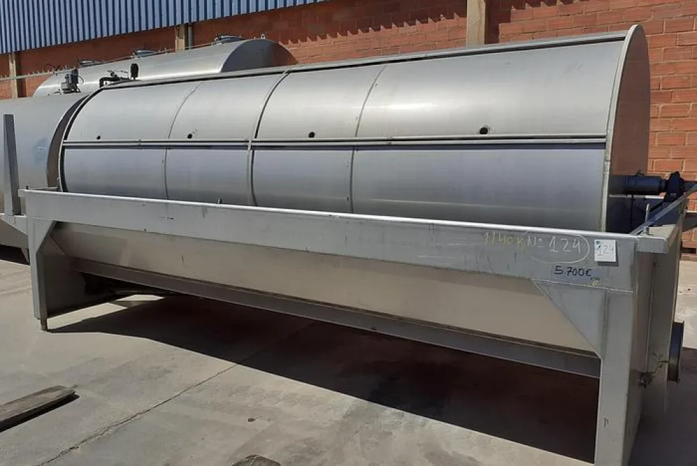 Trommel de lavagem em inox