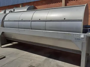 Trommel de lavagem em inox