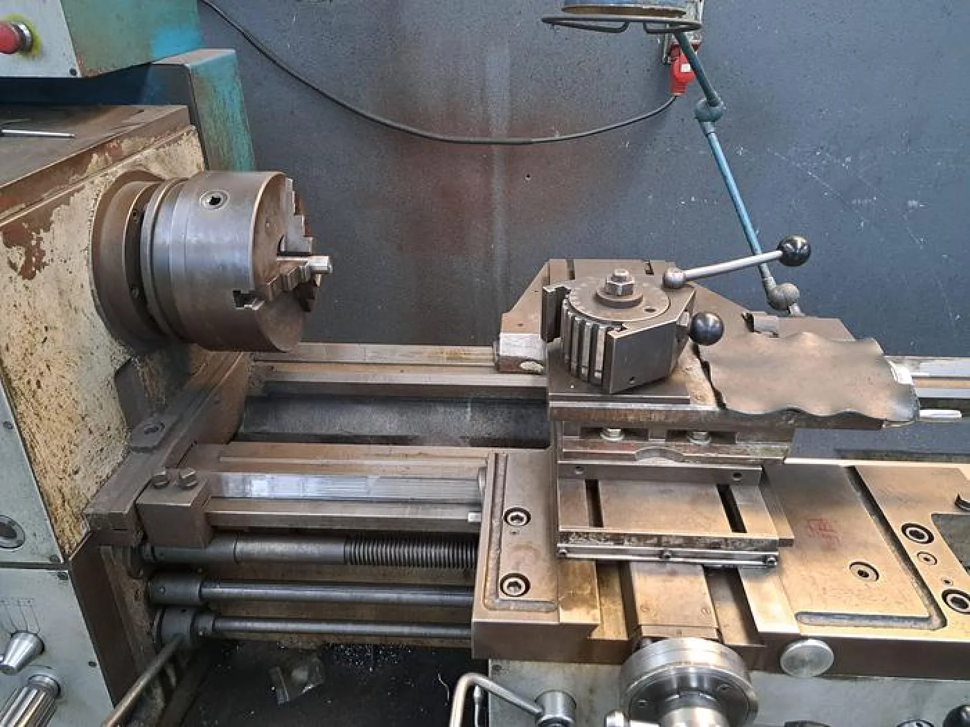 Torno mecânico de 1 metro WROCLAWSKA TUR-50 - 2