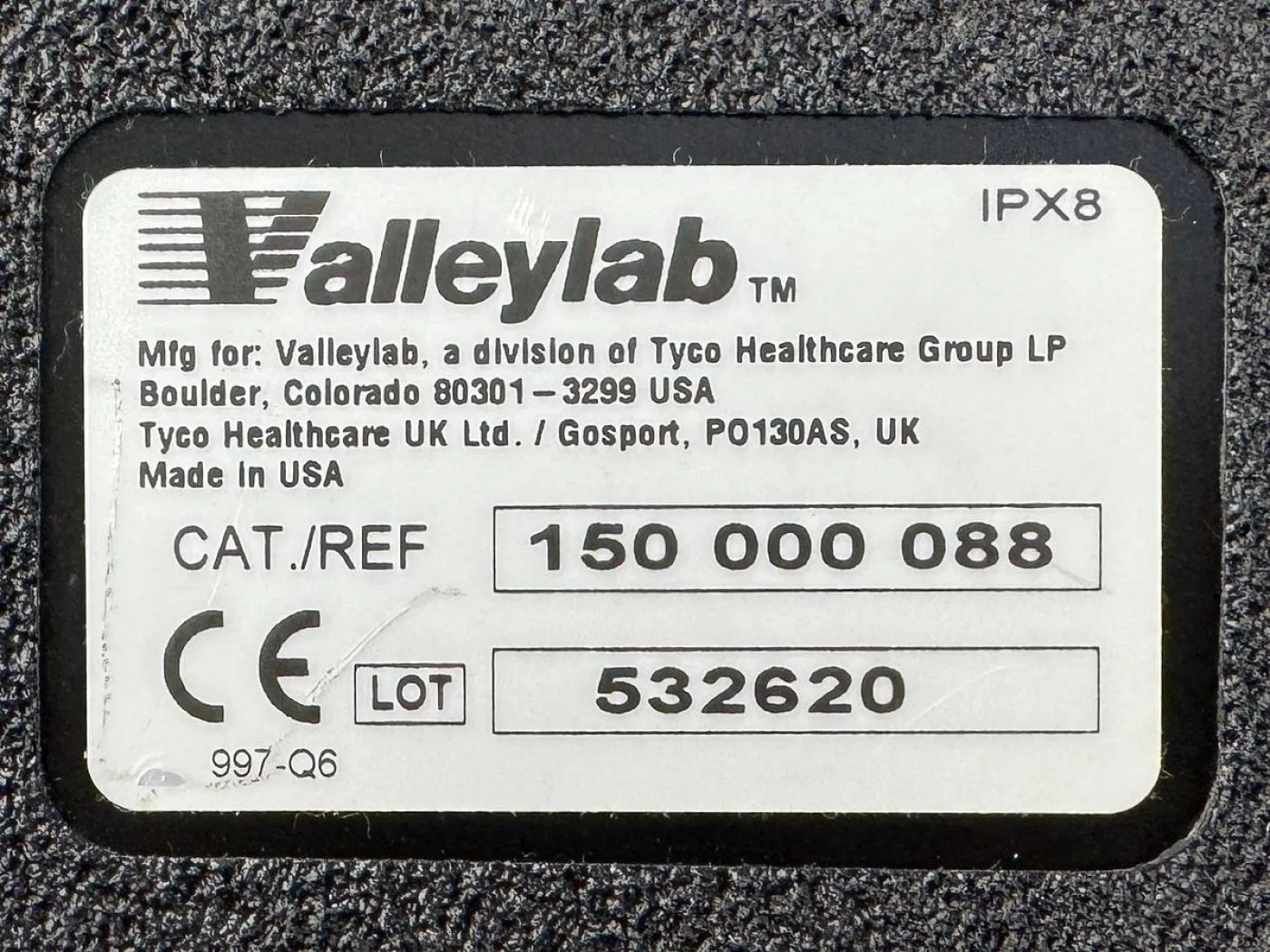 Valleylab /Covidien MonoPolar Footswitch REF: 150 000 088 -5 Pieces - 4