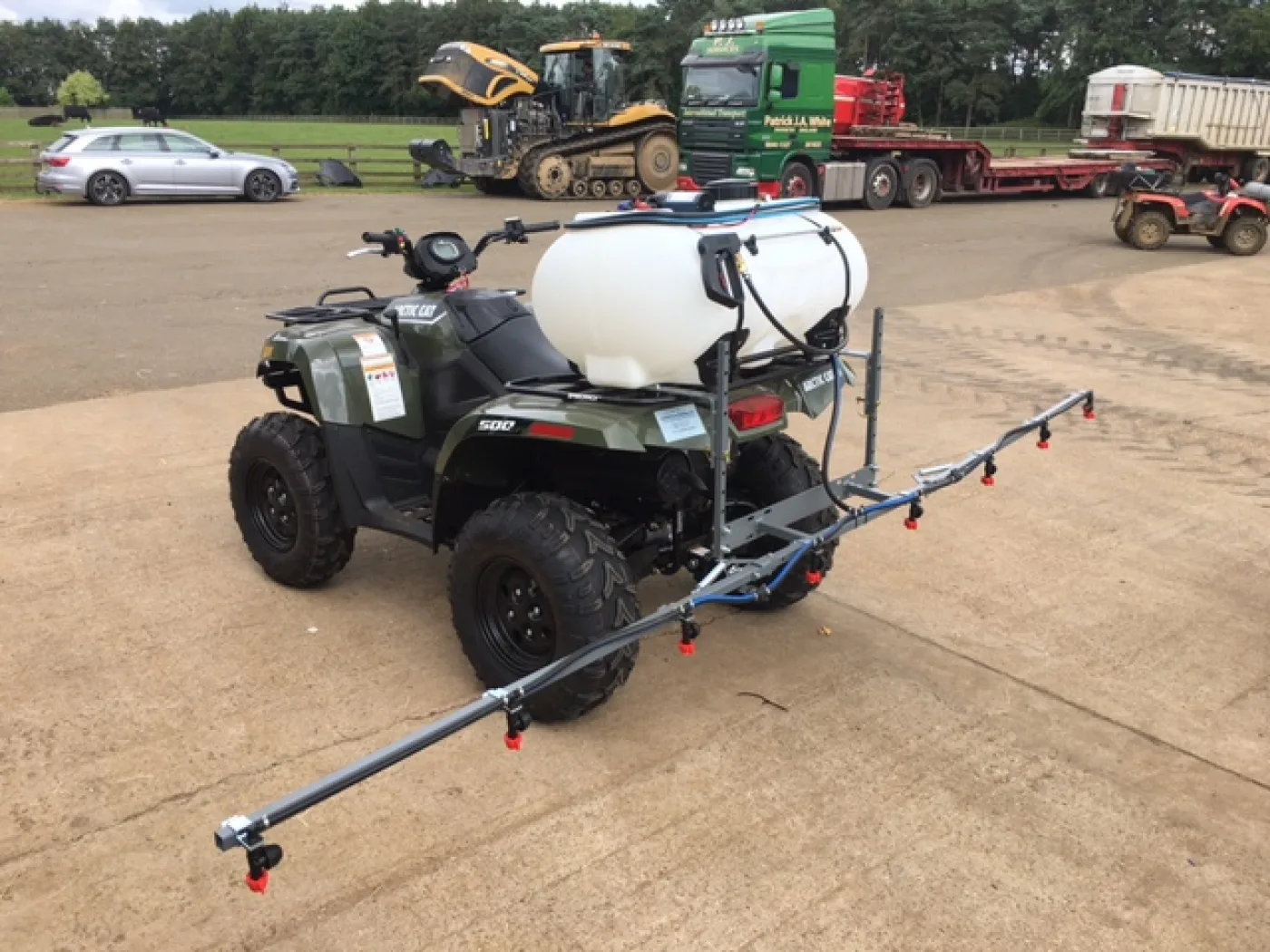 Quad bike sprayer boom 4 Metres – 500mm Nozzle spacing 152065 - 2