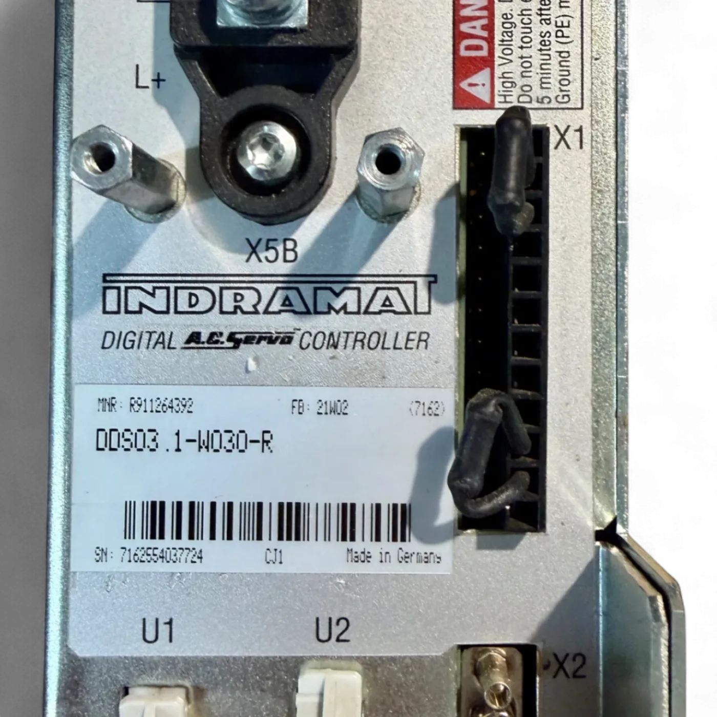 Bosch Rexroth Indramat Digital AC-Servocontroller DDS03.1-W030-R Art.-Nr. R911264392 - 4