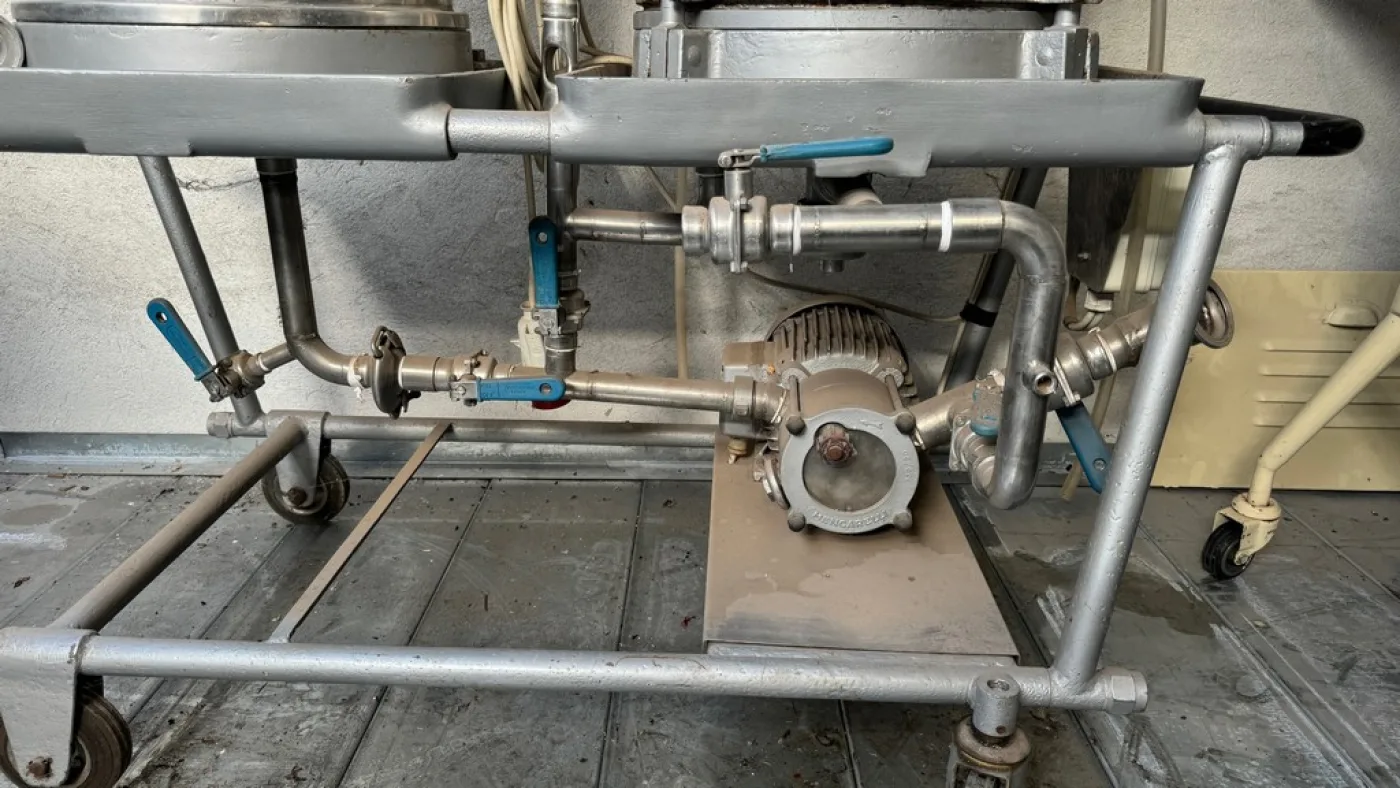 FILTER BRAND GIANAZZA WITH HORIZONTAL 36 PLASTIC PLATES, SECOND-HAND EQUIPMENT - 3