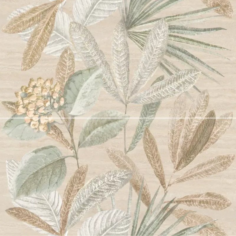 Travertin 10MM Santo Stefano decor tegel mat 120x120