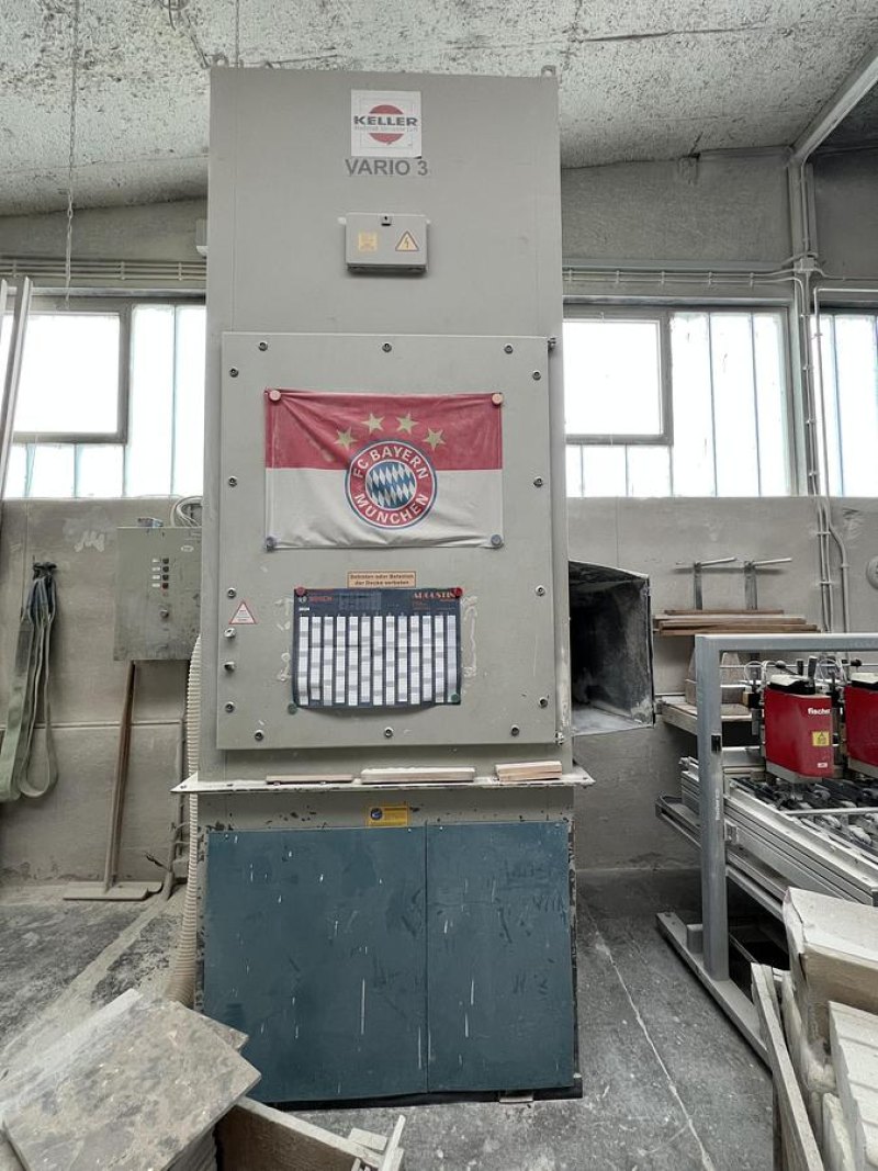Keller Absauganlage/Dust extraction system
