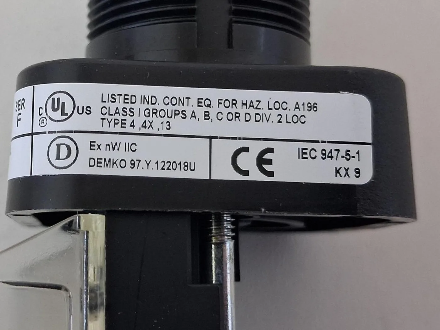 Allen-Bradley 800H-QR24W 24V AC/DC Pilot Light - 8