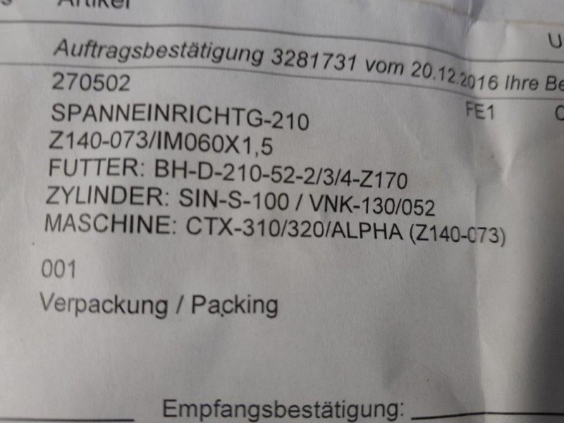 CTX 310/320/Alpha – 210Z140-07 GILDEMEISTER / SMW AUTOBLOCK