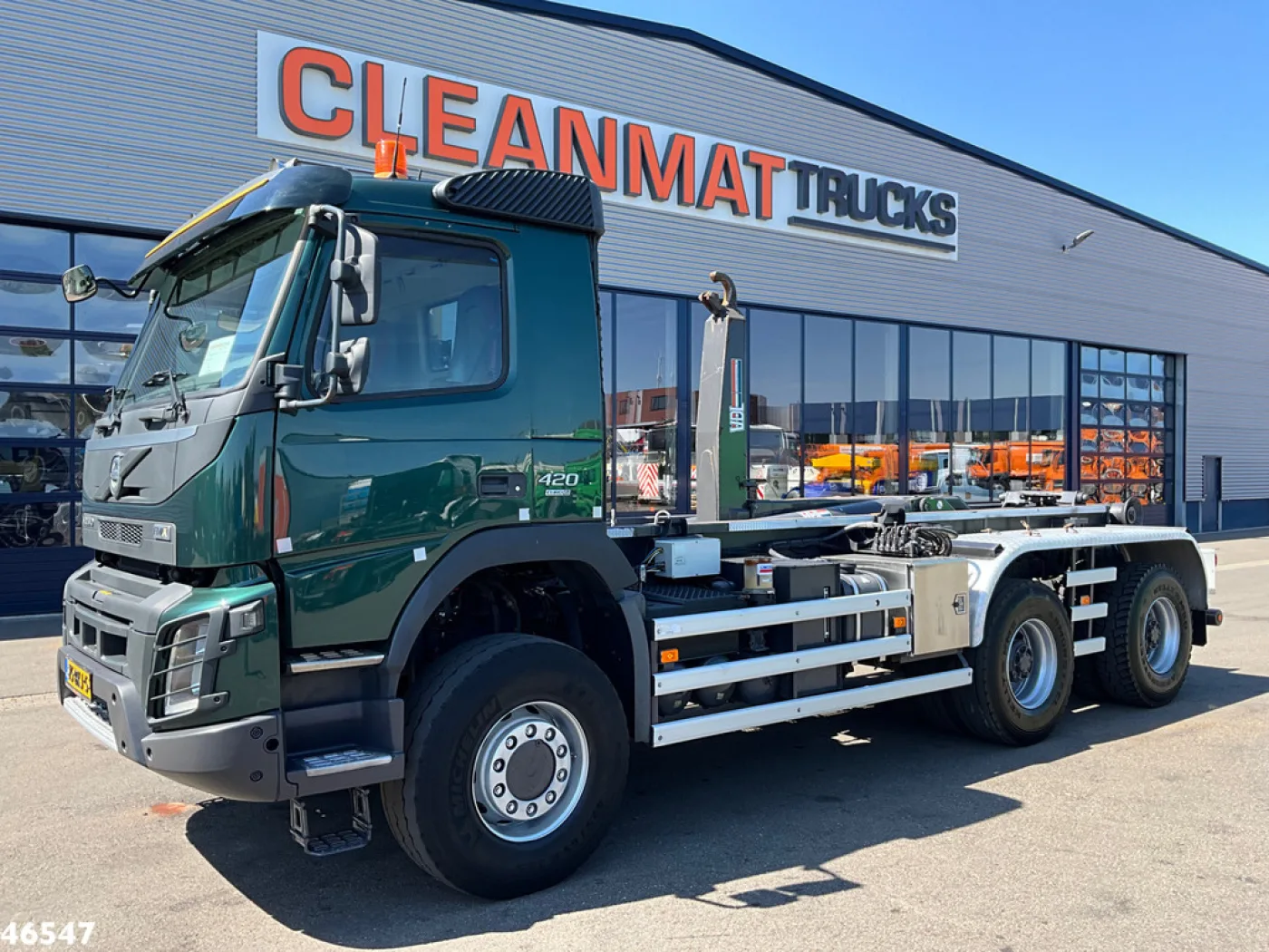 Volvo FMX 420 6x6 VDL 30 Ton haakarmsysteem Gestuurde aandrijfas! - 6