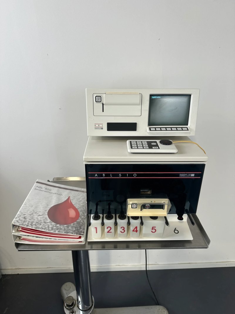 Radiometer Copenhagen ABL 510 Analyzer (Blutgas)