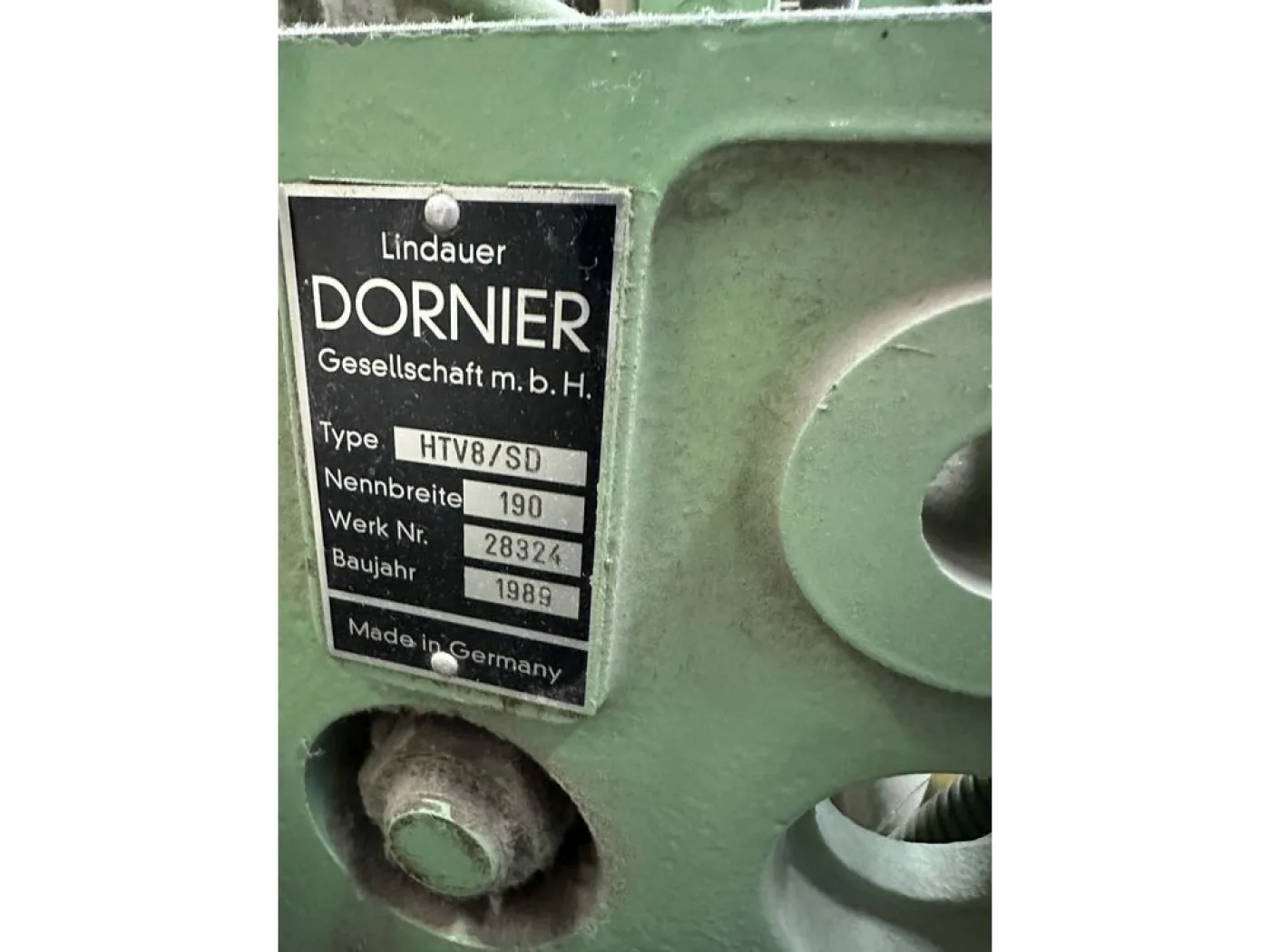 Dornier - rapier weaving loom HTV8/J MNB 190 cm - 2