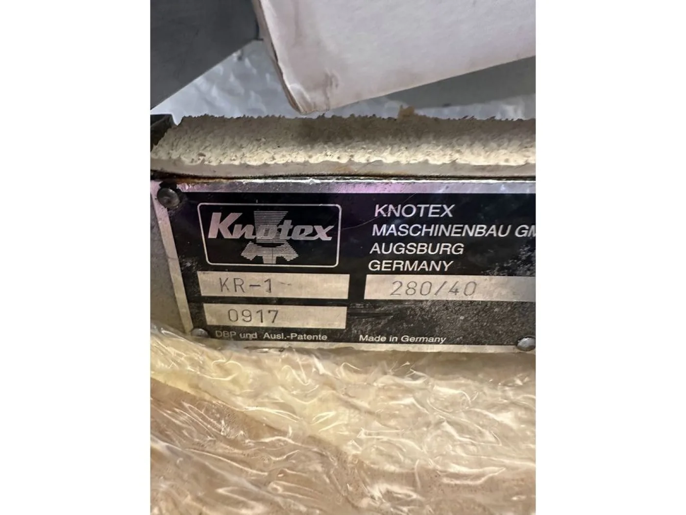Knotex - knotting frame / tying frame KR-1 280-40 - 2