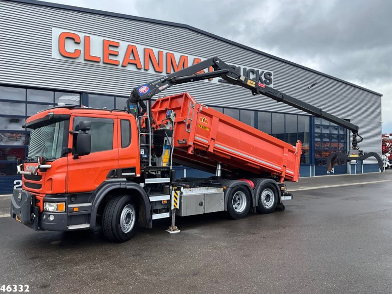 Scania P 320 HMF 14 Tonmeter Z-kraan Just 199.760 km!