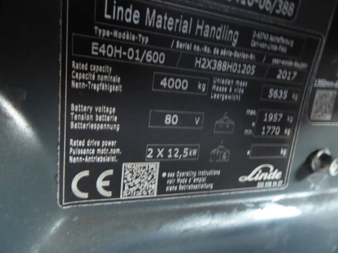 Linde E40H-01/600 - 7