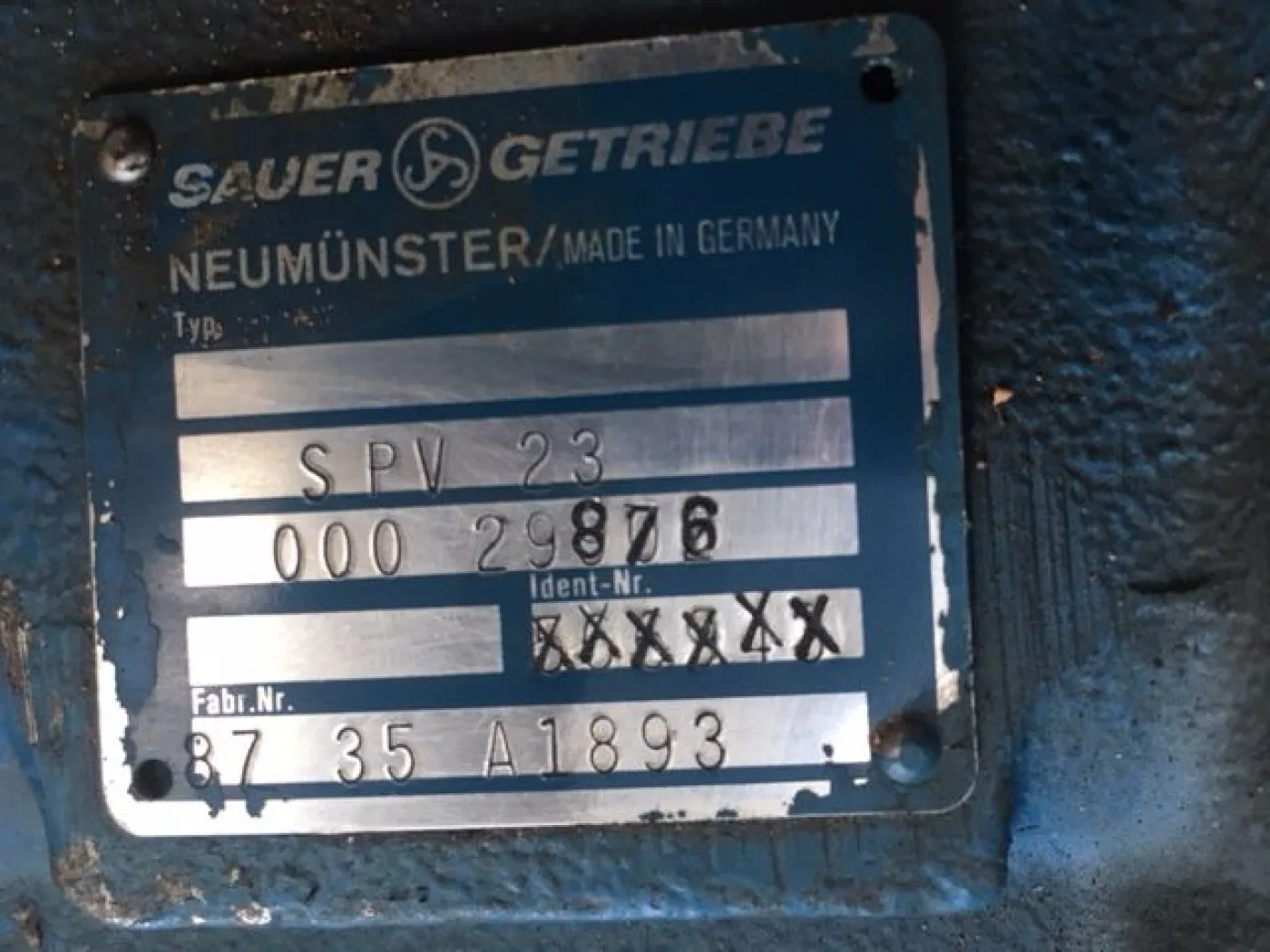 Sauer Danfoss SPV 23 - 3