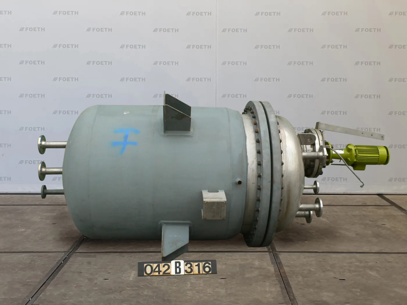 GTI-FIB Process 1300 Ltr - Stainless Steel Reactor - 3