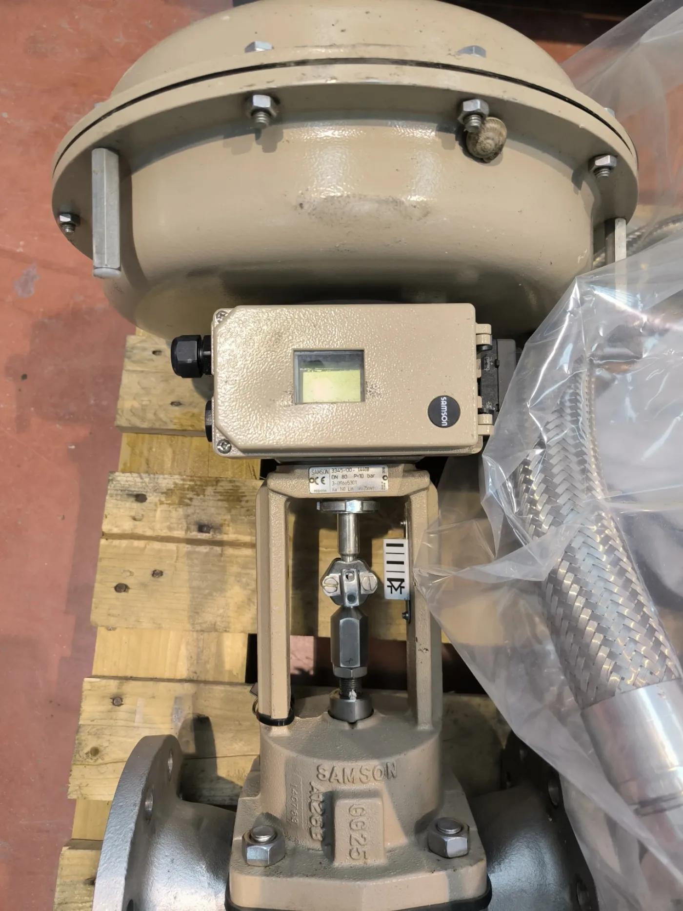 PROPORTIONAL SOLENOID VALVE SAMSON DN80 ATEX - 3