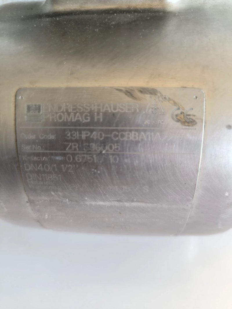 ELECTROMAGNETIC FLOWMETER ENDRESS HAUSER PROMAG H