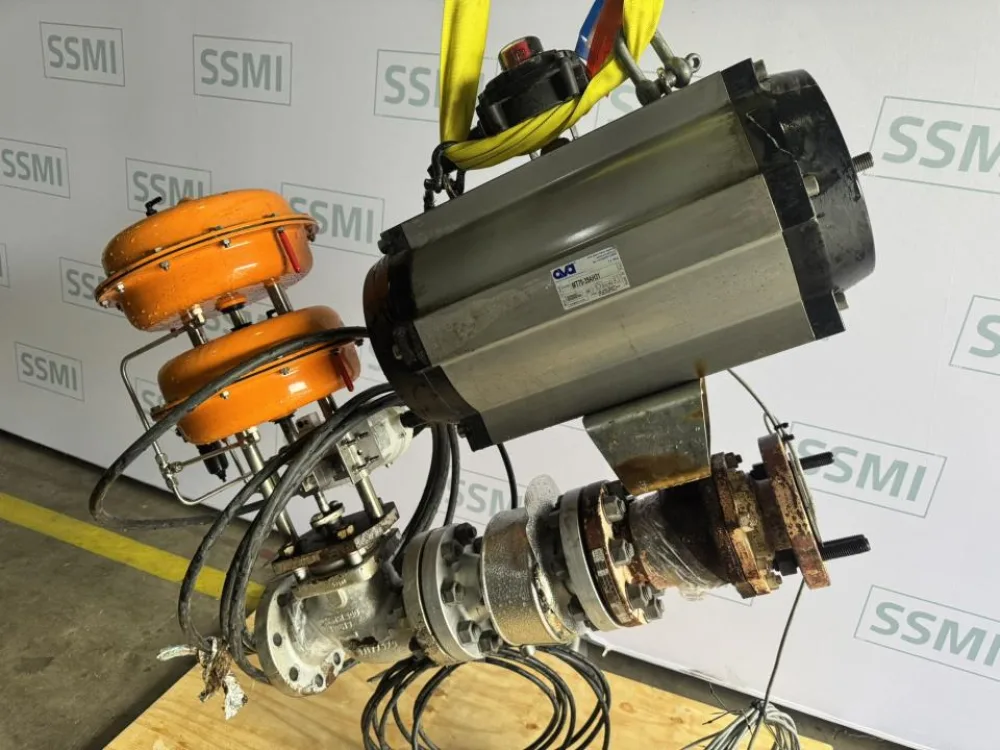 AVA (AVA Alms Valve Agency, manufactured by Emme Technology Srl) Pneumatic quarter-turn valve actuator