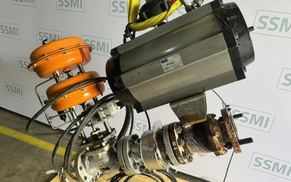 AVA (AVA Alms Valve Agency, manufactured by Emme Technology Srl) Pneumatic quarter-turn valve actuator
