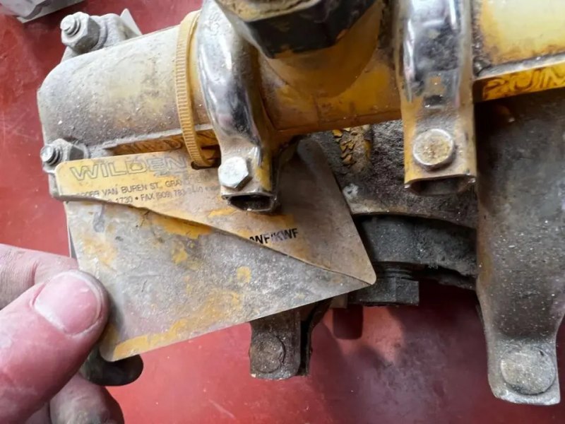 USED WILDEN P1 DIAPHRAGM PUMP