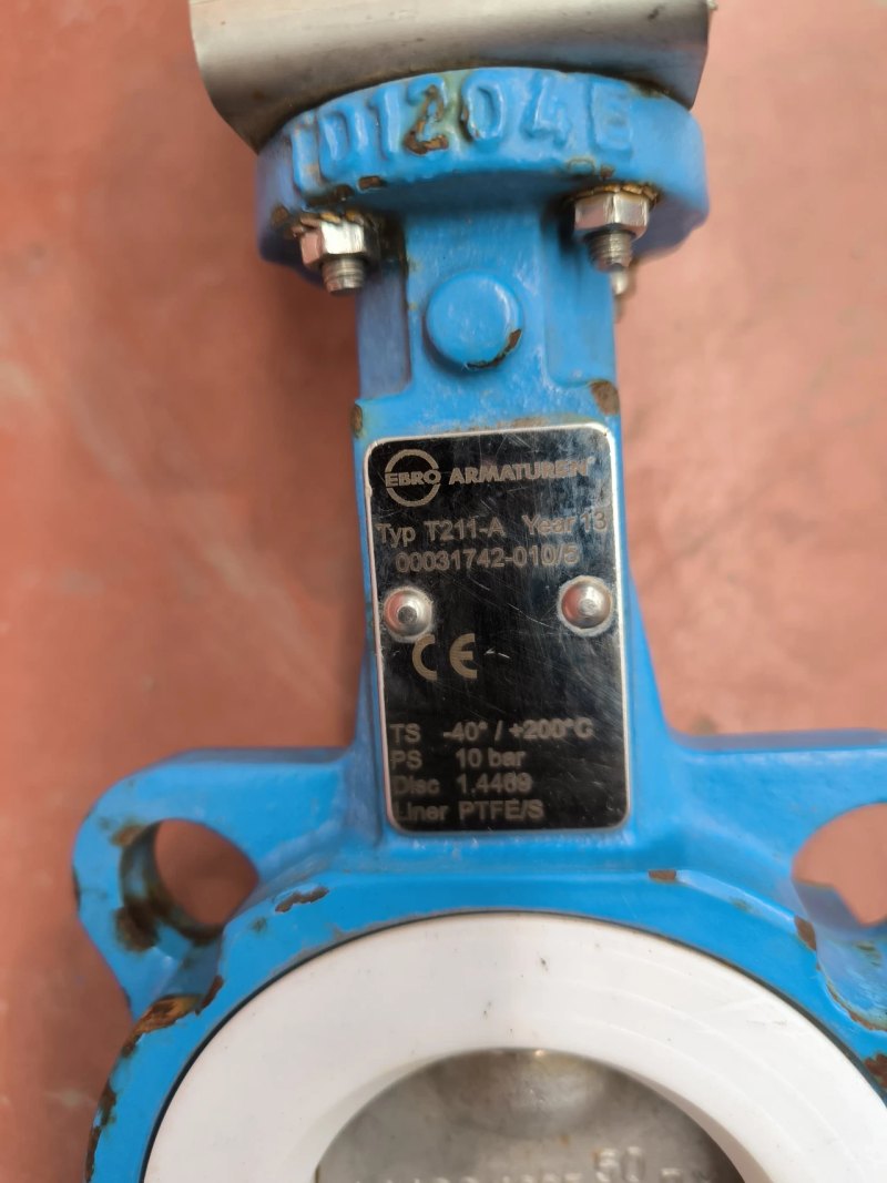 SOLENOID BUTTERFLY VALVE EBRO T211-A