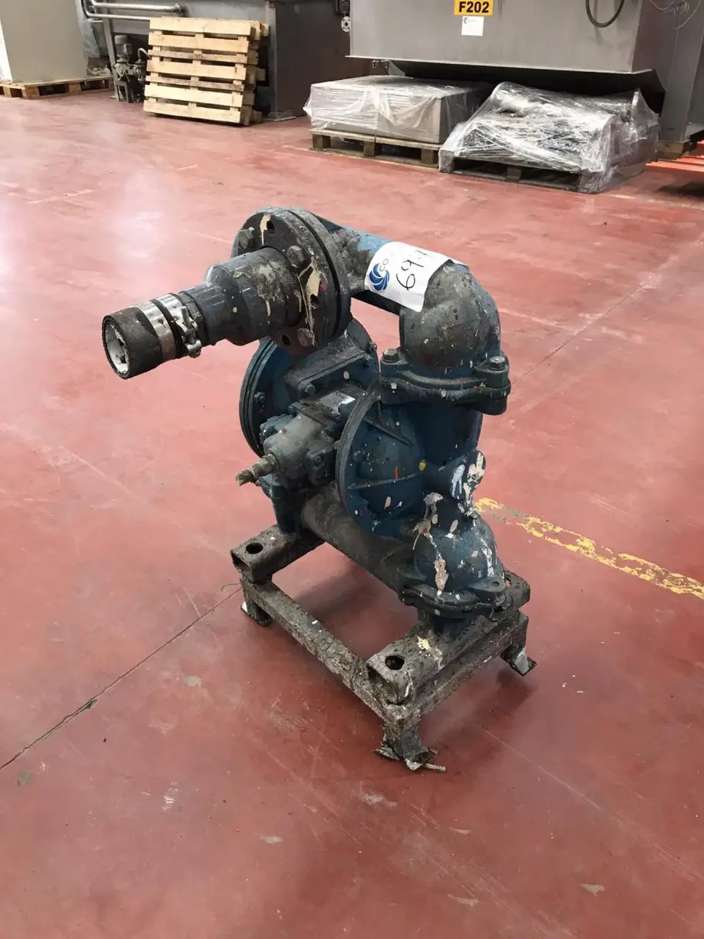 USED AODD SANDPIPER EB3-M TN-3-A AIR OPERATED DOUBLE DIAPHRAGM PUMP - 1
