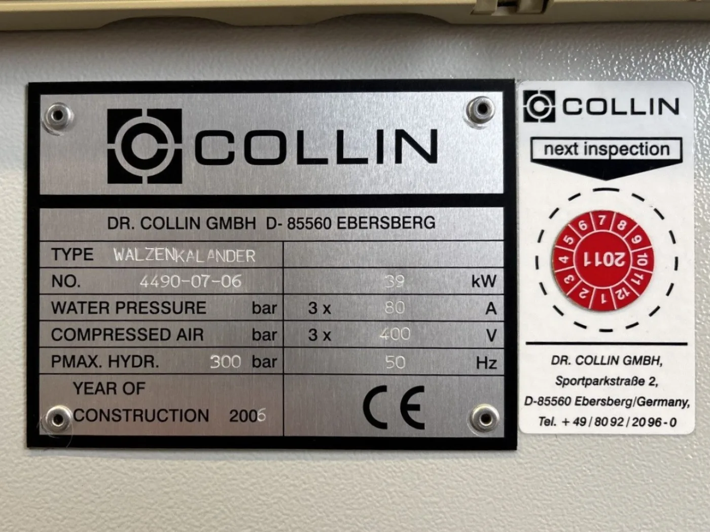 Collin Roll Calander - Mixing mill - 1