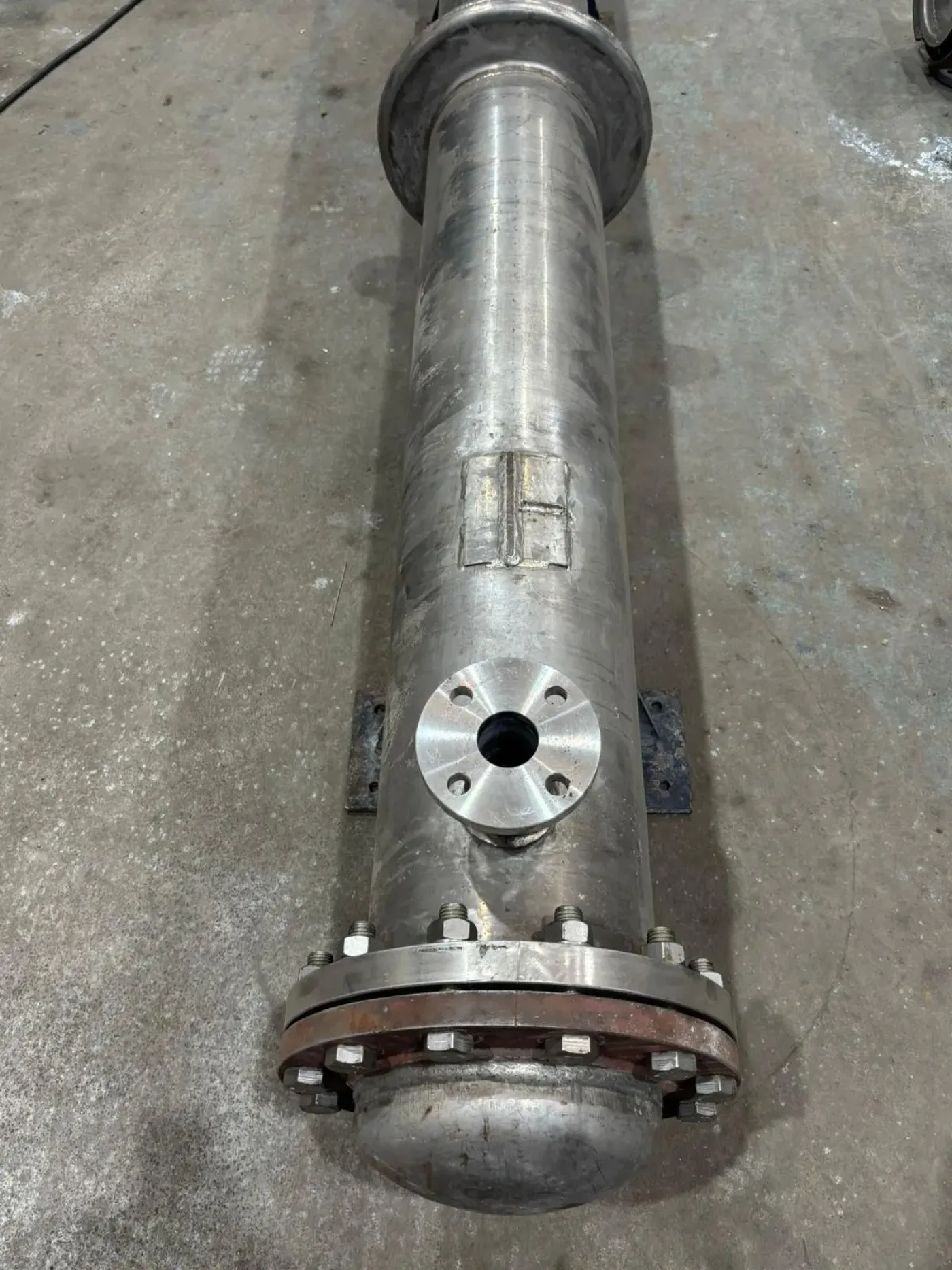 USED STAINLESS STEEL TUBULAR EXCHANGER 6.5 M2 - 2