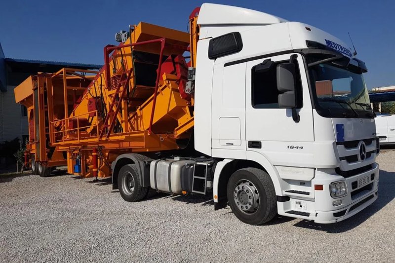 GNR YM1650 — Mobile Washing & Screening Plant (top model)