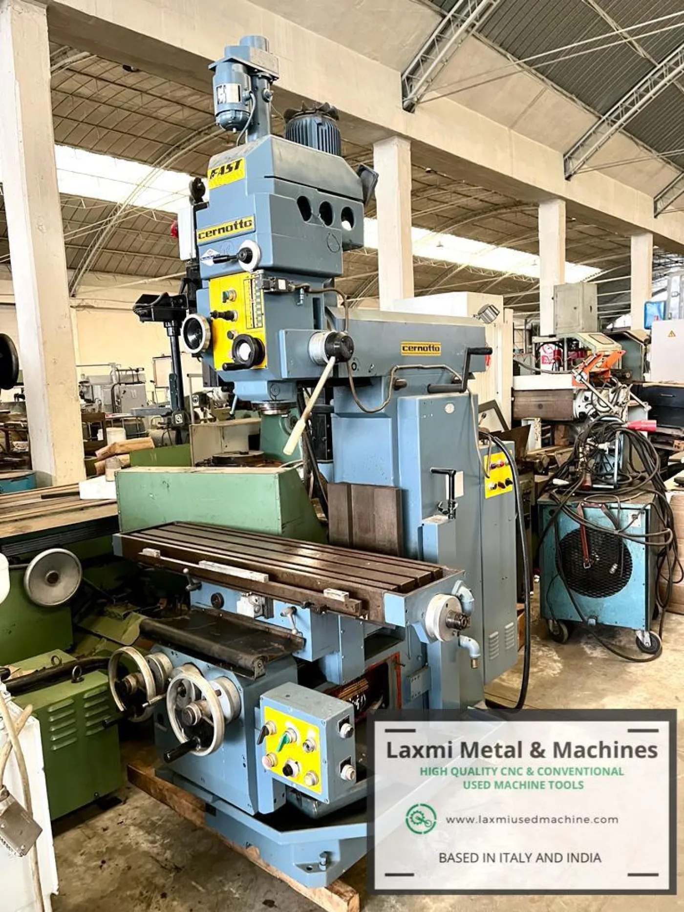 MNTR MILLING MACHINE, CERNOTTO - FAST H250 - Laxmi Metal & Machines, Rohtak - 1