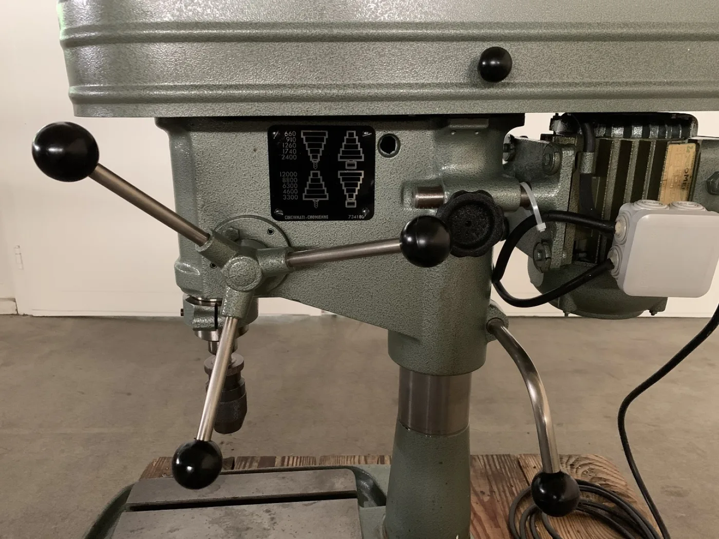 PERCEUSE D’ETABLI “CINCINNATI” TYPE PE-8 - 3