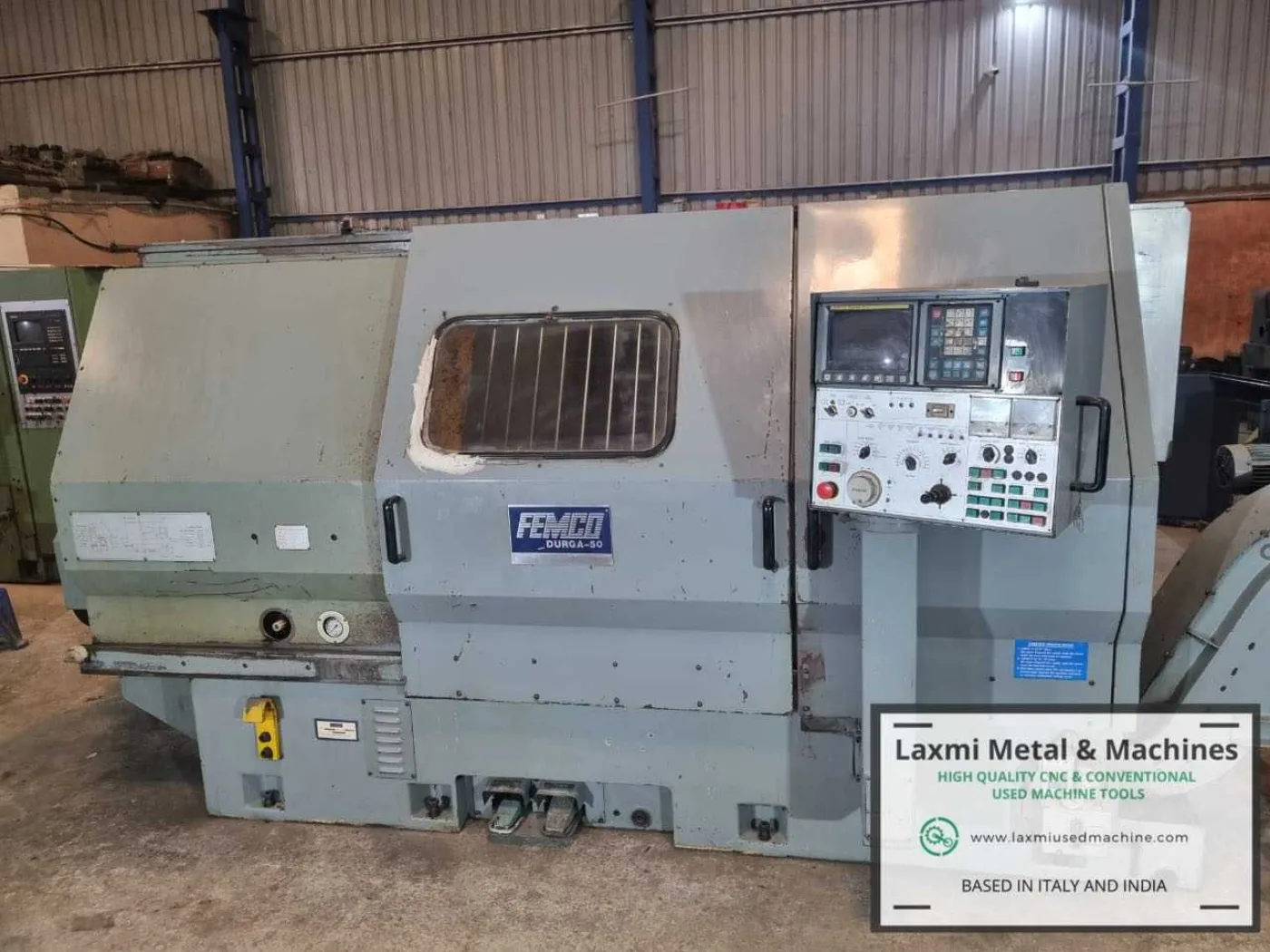 CNC LATHE, FEMCO (Taiwan) - DURGA 50 - Laxmi Metal & Machines, Rohtak - 2