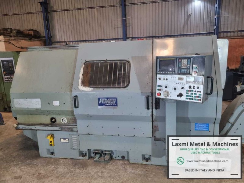 CNC LATHE, FEMCO (Taiwan) - DURGA 50 - Laxmi Metal & Machines, Rohtak