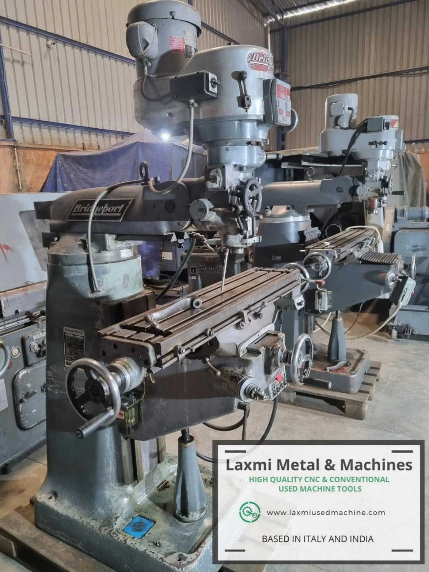 MNTR MILLING MACHINE, BRIDGEPORT - TEXTRON - Laxmi Metal & Machines, Rohtak - 4