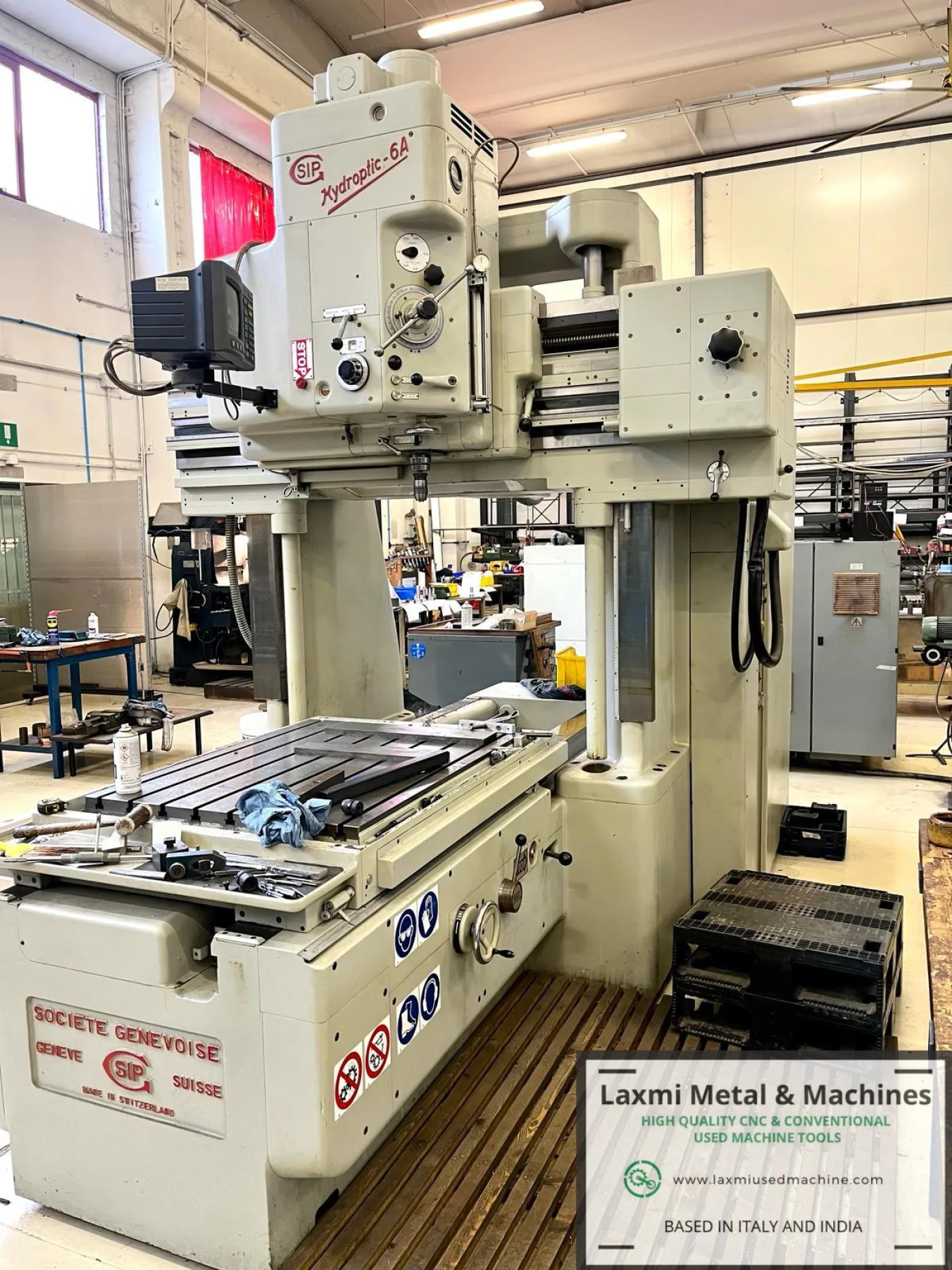 JIG BORING MACHINE, SIP GENEVOISE - HYDROPTIC 6A - Laxmi Metal & Machines, Rohtak - 1
