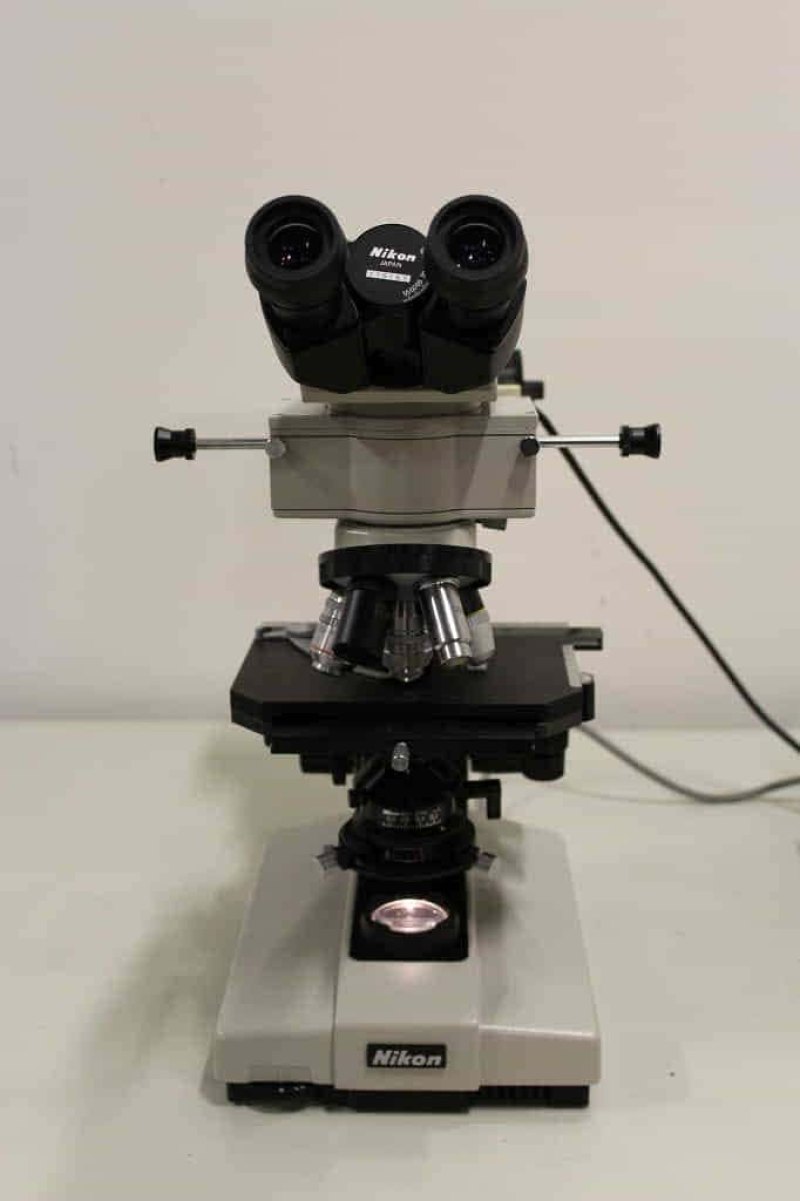 Nikon Labophot Binoculair Fluorescentie Microscoop