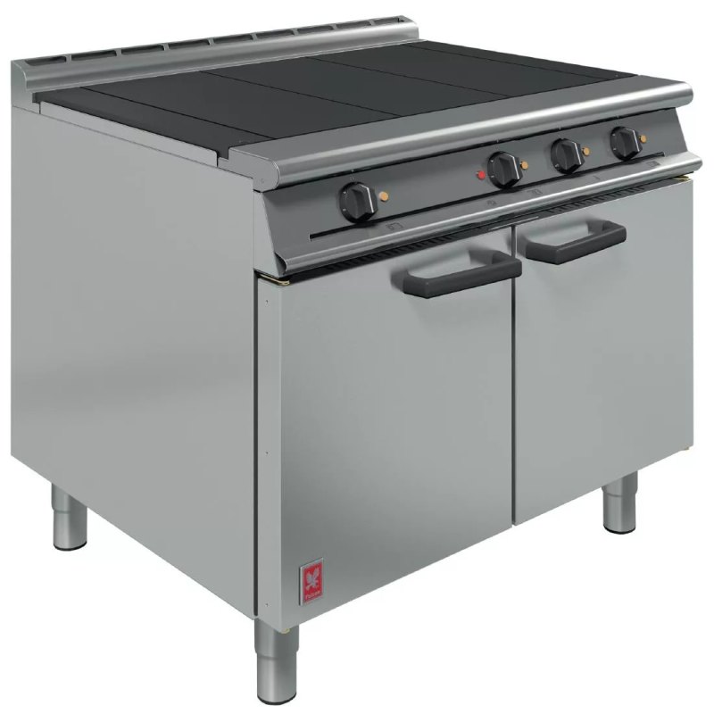 Falcon Dominator Plus 3 Hotplate Oven Range E3101 - islandcatering
