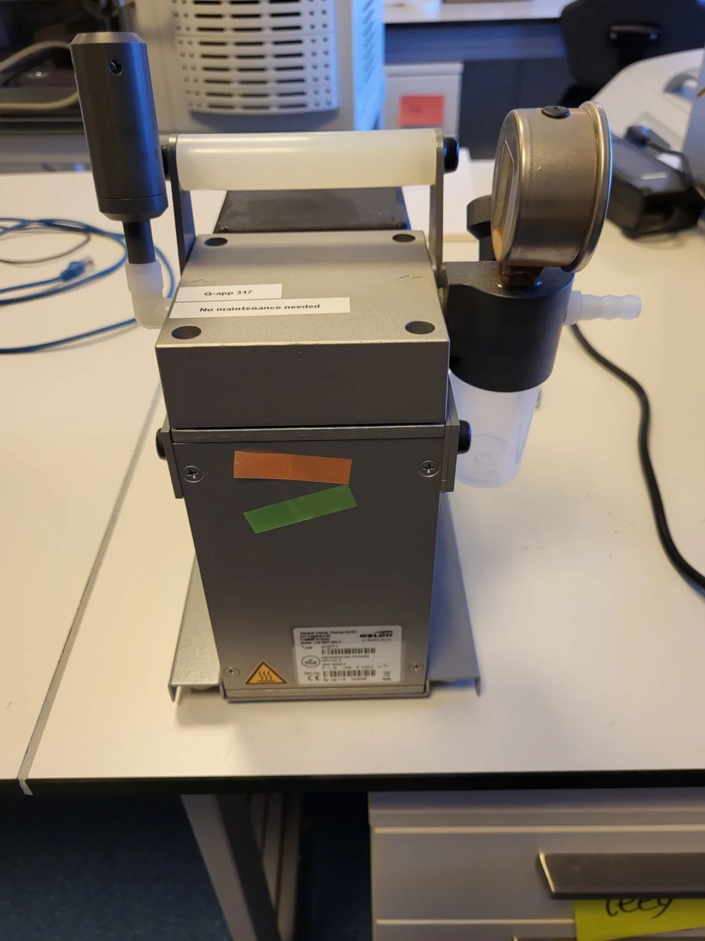 2465 - Used Welch MPC 301 E Diaphragm Vacuum Pump - 1