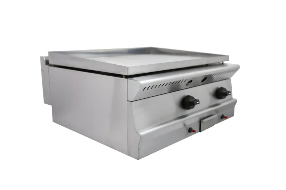 Parry Grill PGG7 counter top gas griddle polished plate 75cm. - islandcatering