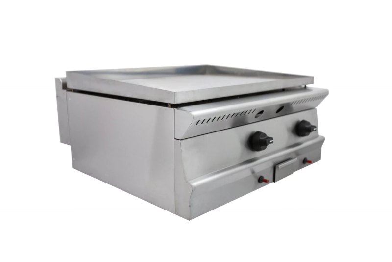 Parry Grill PGG7 counter top gas griddle polished plate 75cm. - islandcatering