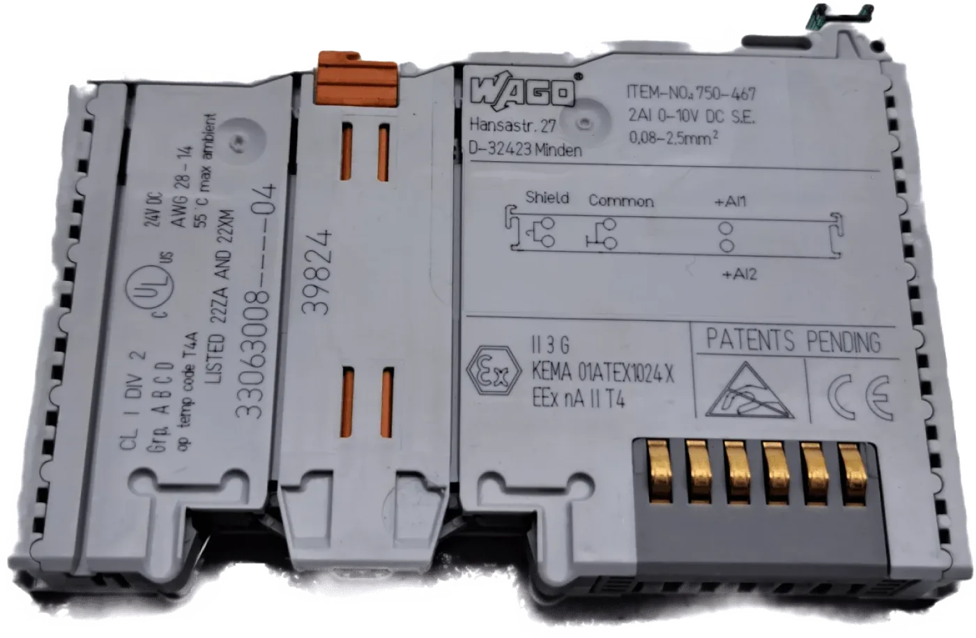 Wago 2-Kanal-Analogeingang 750-467 - 3