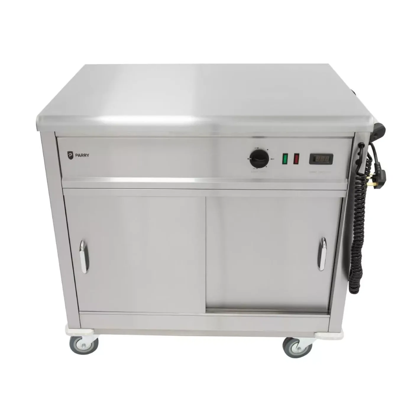Parry Mobile Servery with Flat Top MSF9 - islandcatering - 1