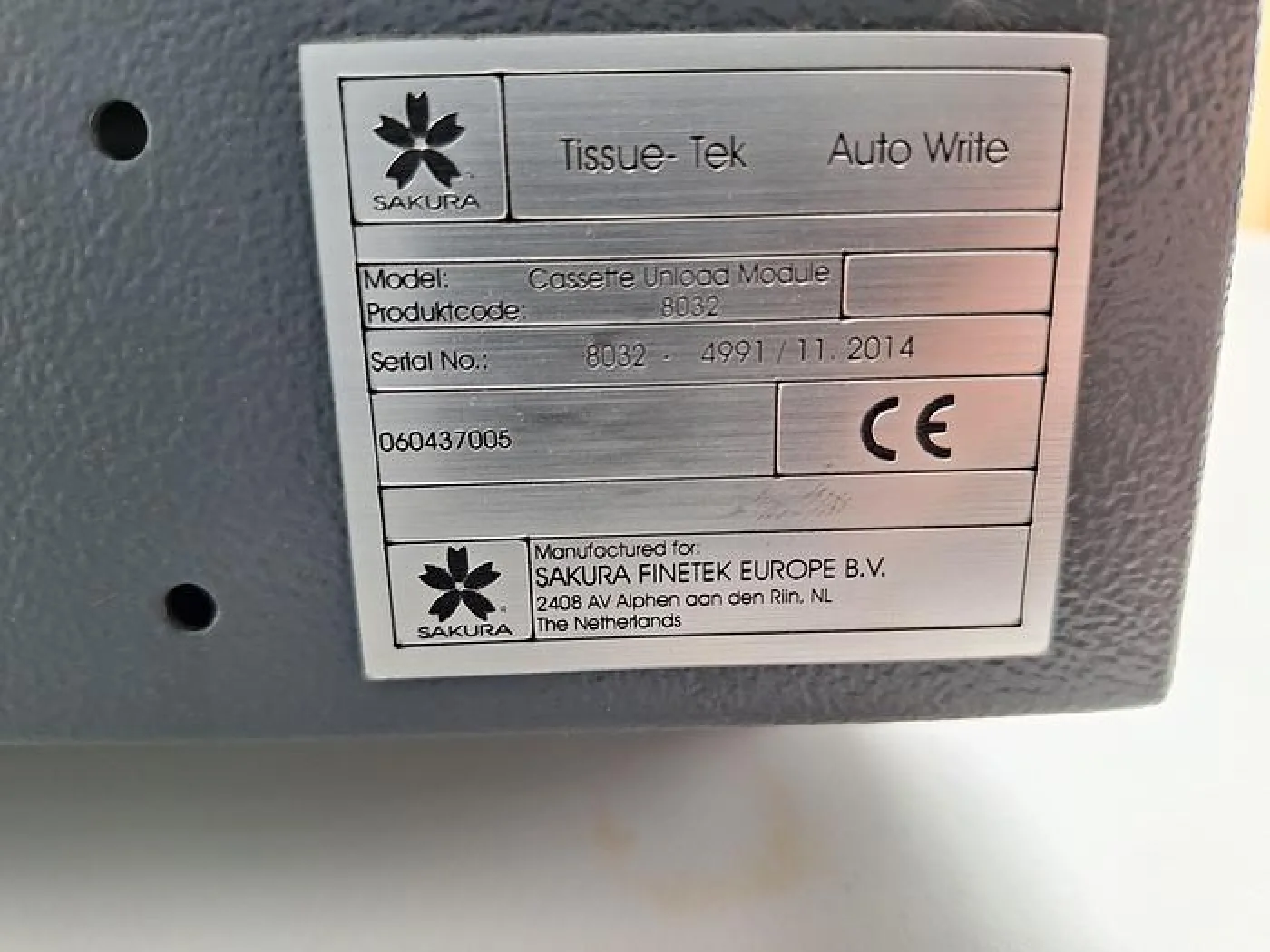 Sakura Tissue-Tek Auto Write Cassette Printer - 6