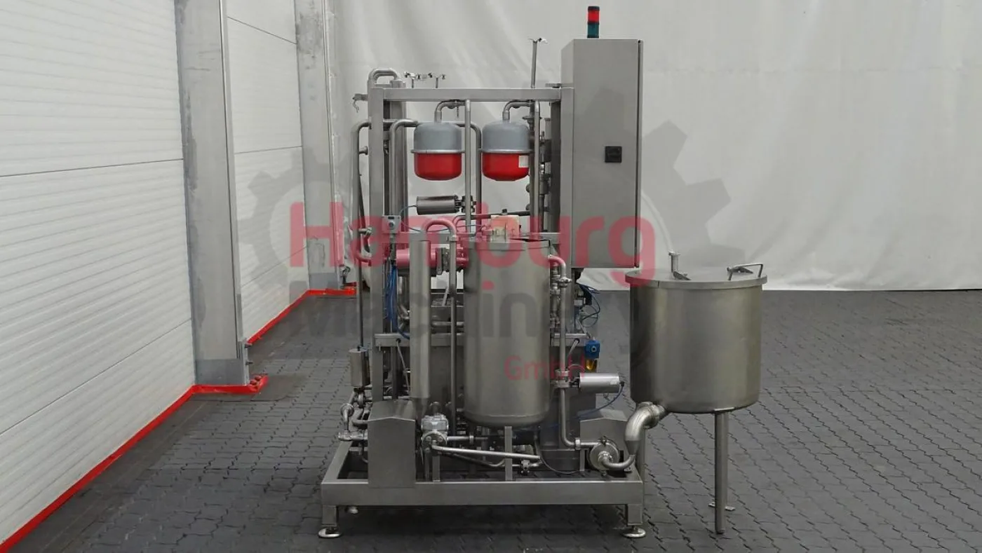 UHT Pilot plant with aseptic homogeniser and filling chamber - APV UHT pilot + Gaulin 396 MCP 4-2,5TBS - 6