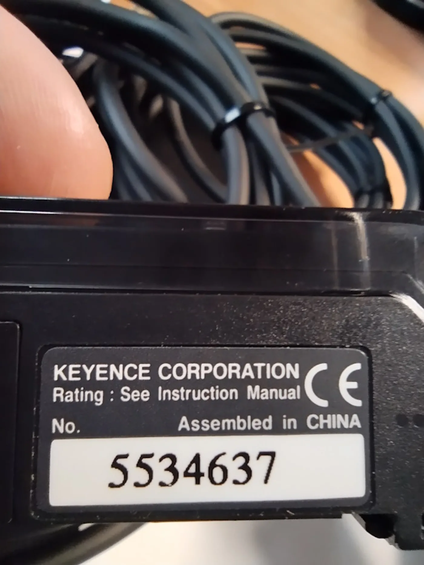 Keyence Messverstärker CZ-K 1P Nr. 5534637 - 4